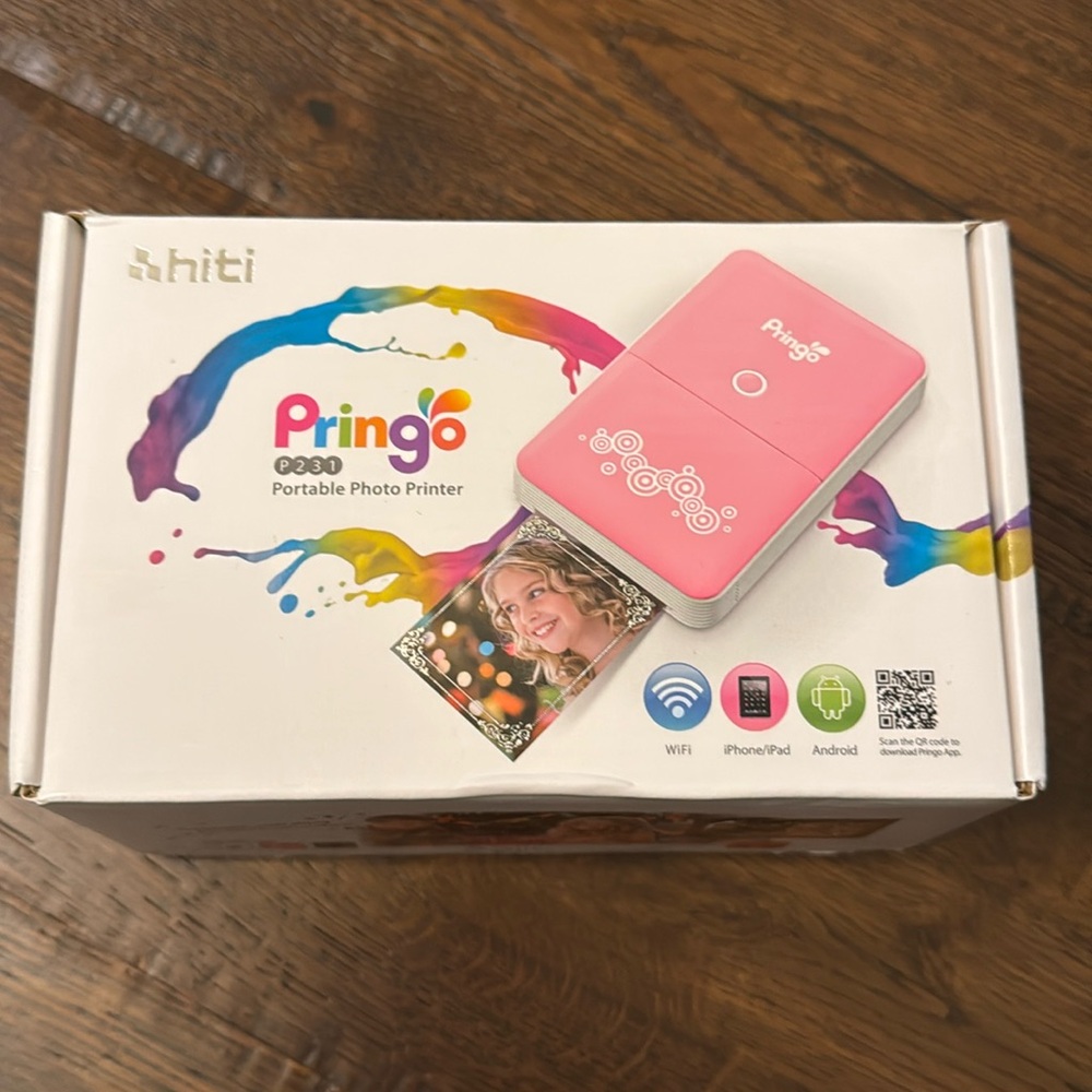 HiTi Pringo Portbale Photo Printer - white NIB
